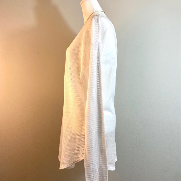 Michael Stars Linen & Mesh Tunic - Picture 3 of 14